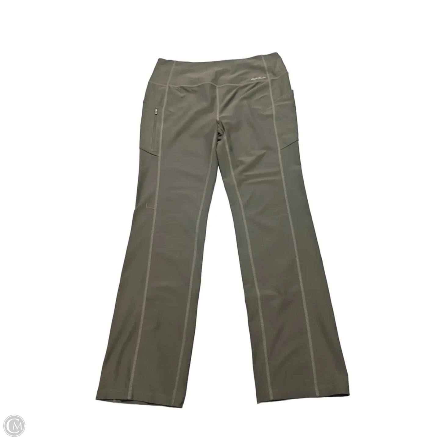 Athletic Pants By Eddie Bauer In Green, Size: Xl