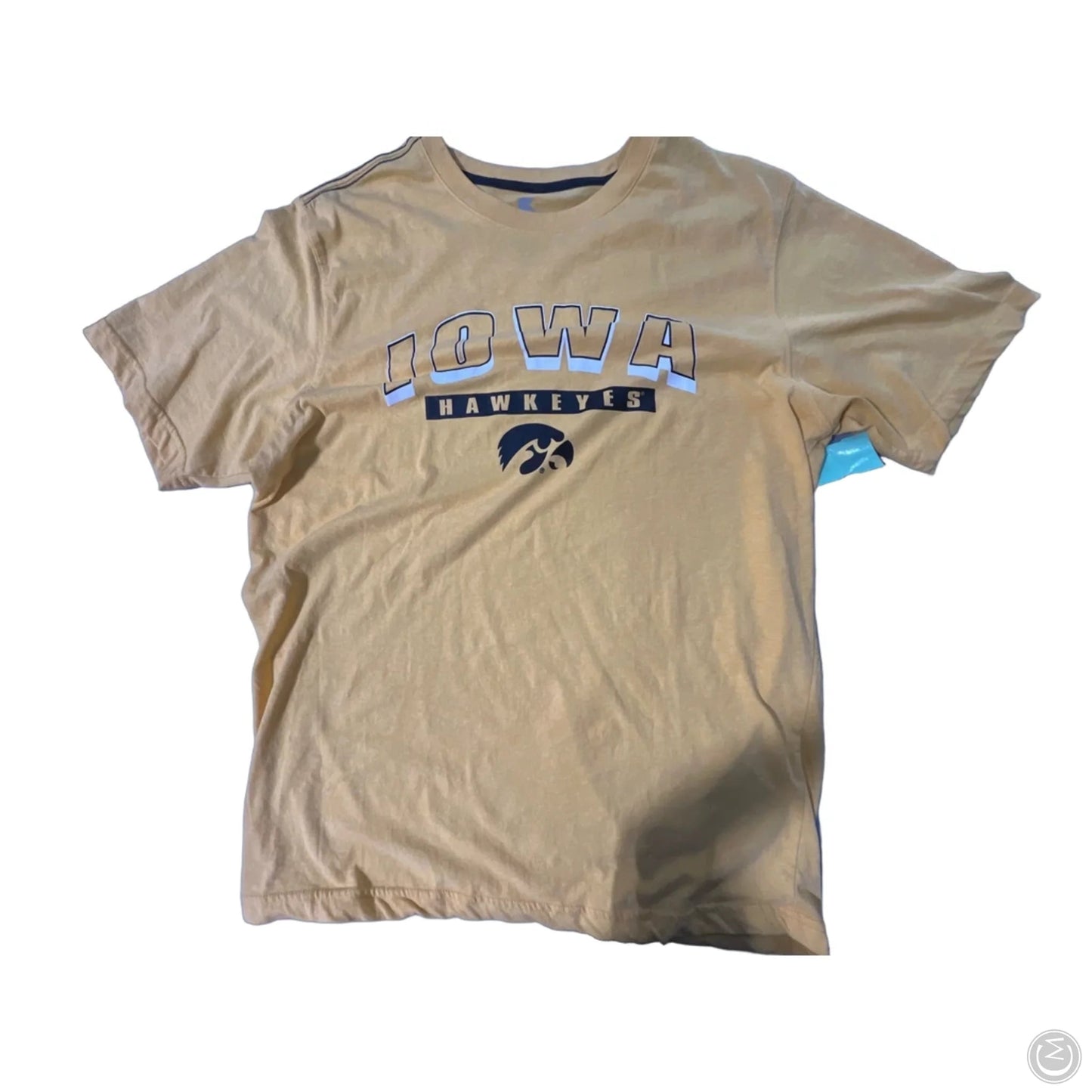 Top Short Sleeve By Colosseum In Yellow, Size: Xl