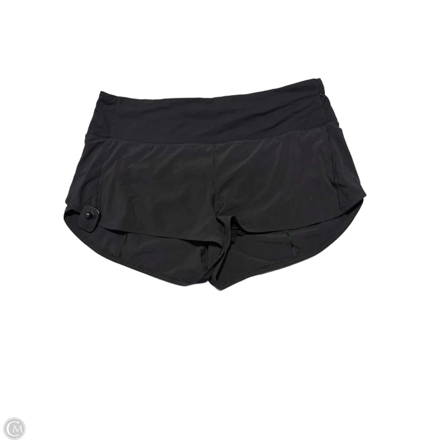 Athletic Shorts By Lululemon In Black, Size: 14