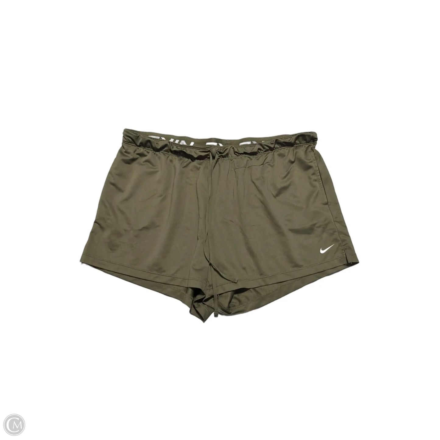 Athletic Shorts By Nike In Green, Size: Xl