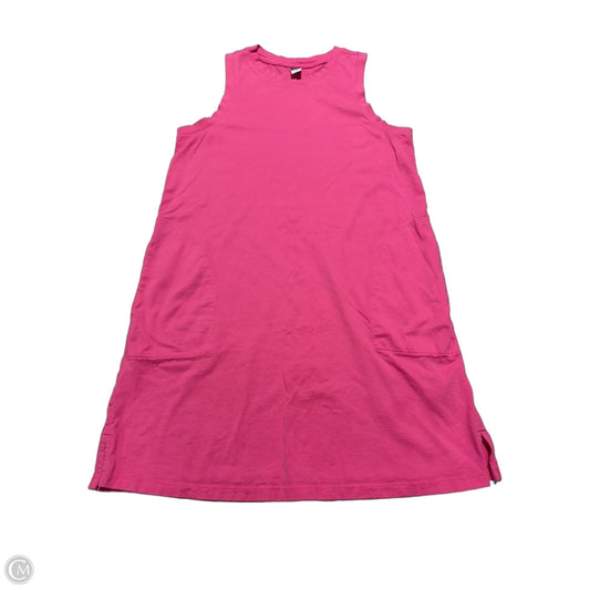 Dress Casual Midi By Old Navy In Pink, Size: M