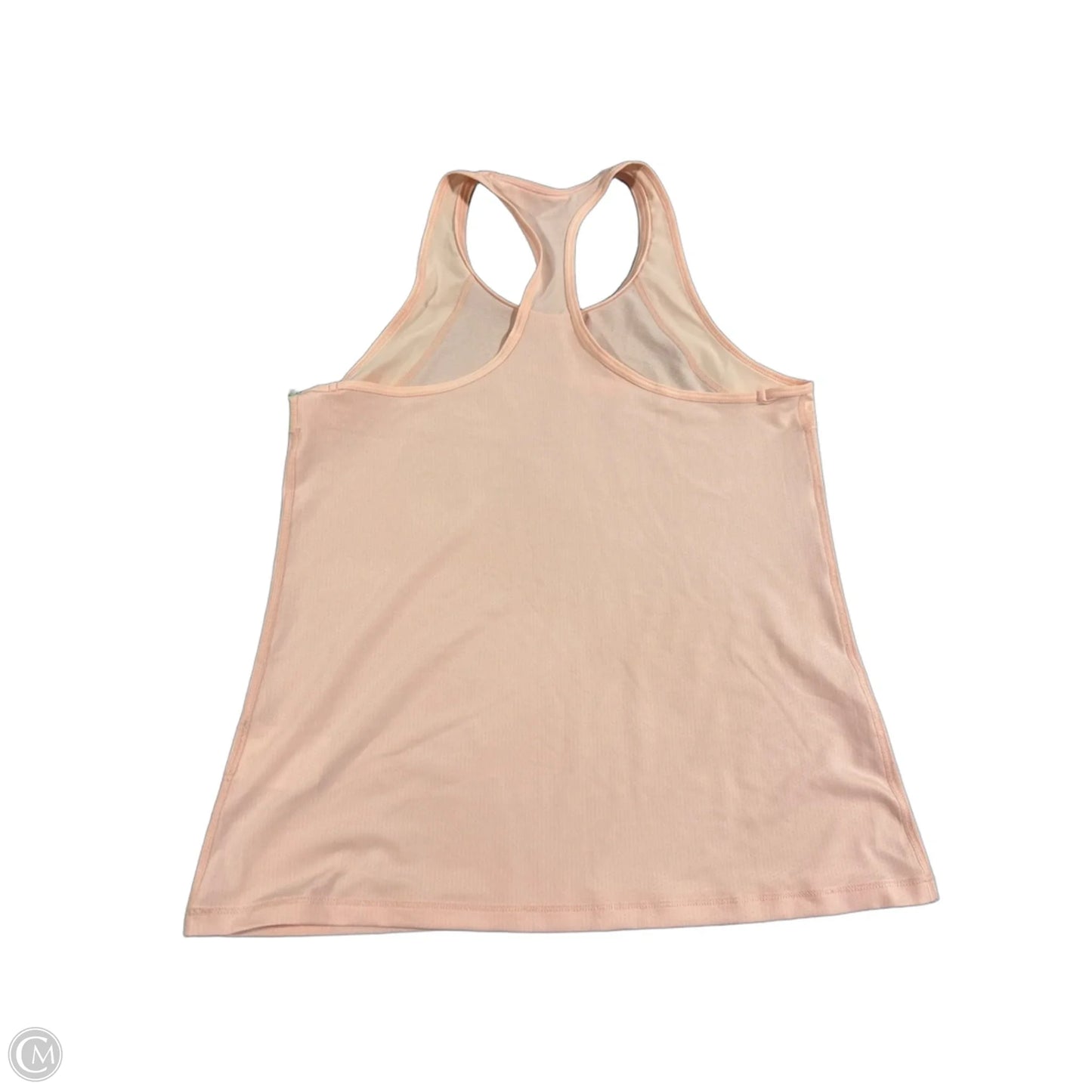 Athletic Tank Top By Nike In Orange, Size: M
