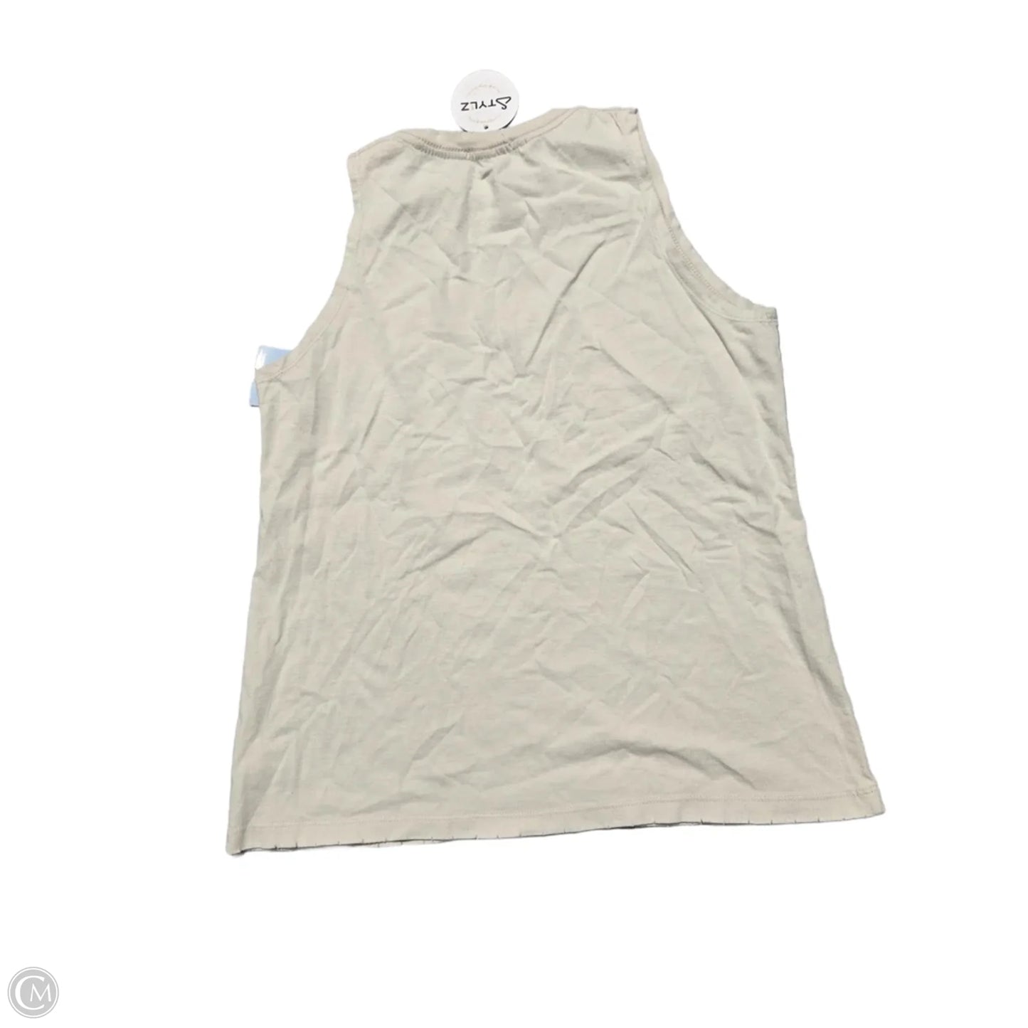Tank Top By Zutter In Tan, Size: S
