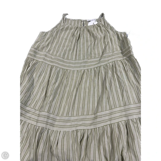 Dress Casual Short By Staccato In Green & White, Size: L