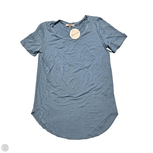 Top Short Sleeve Basic By Emmas Closet In Blue, Size: S
