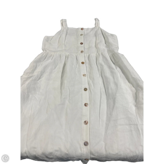 Dress Casual Midi By Doe & Rae In White, Size: L