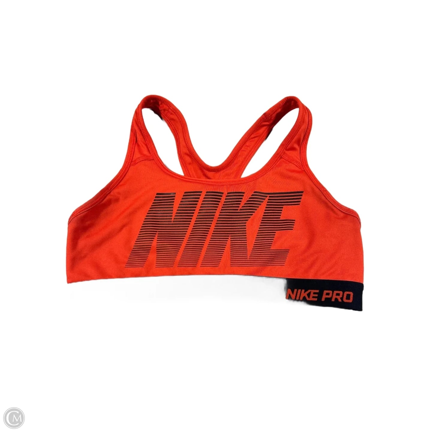 Athletic Bra By Nike In Red, Size: M