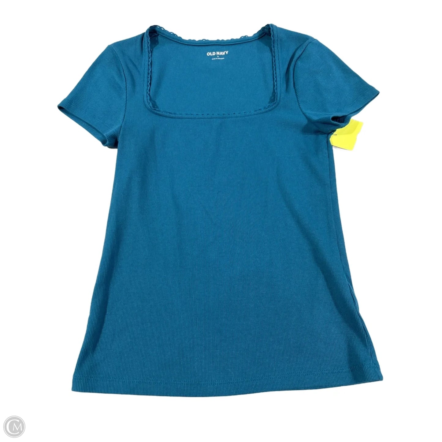 Top Short Sleeve By Old Navy In Aqua, Size: S