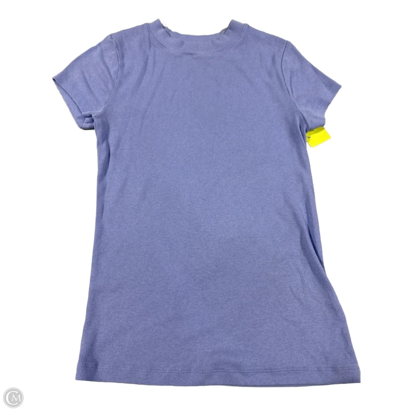 Top Short Sleeve Basic By A New Day In Purple, Size: S