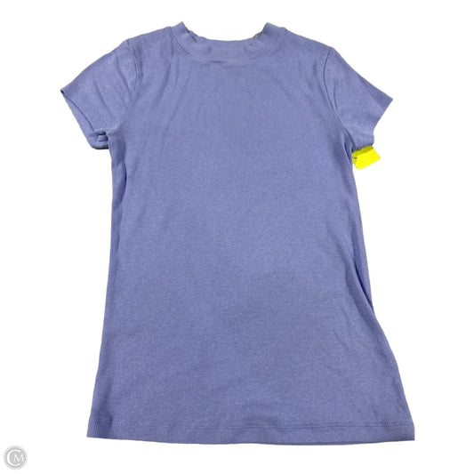 Top Short Sleeve Basic By A New Day In Purple, Size: S
