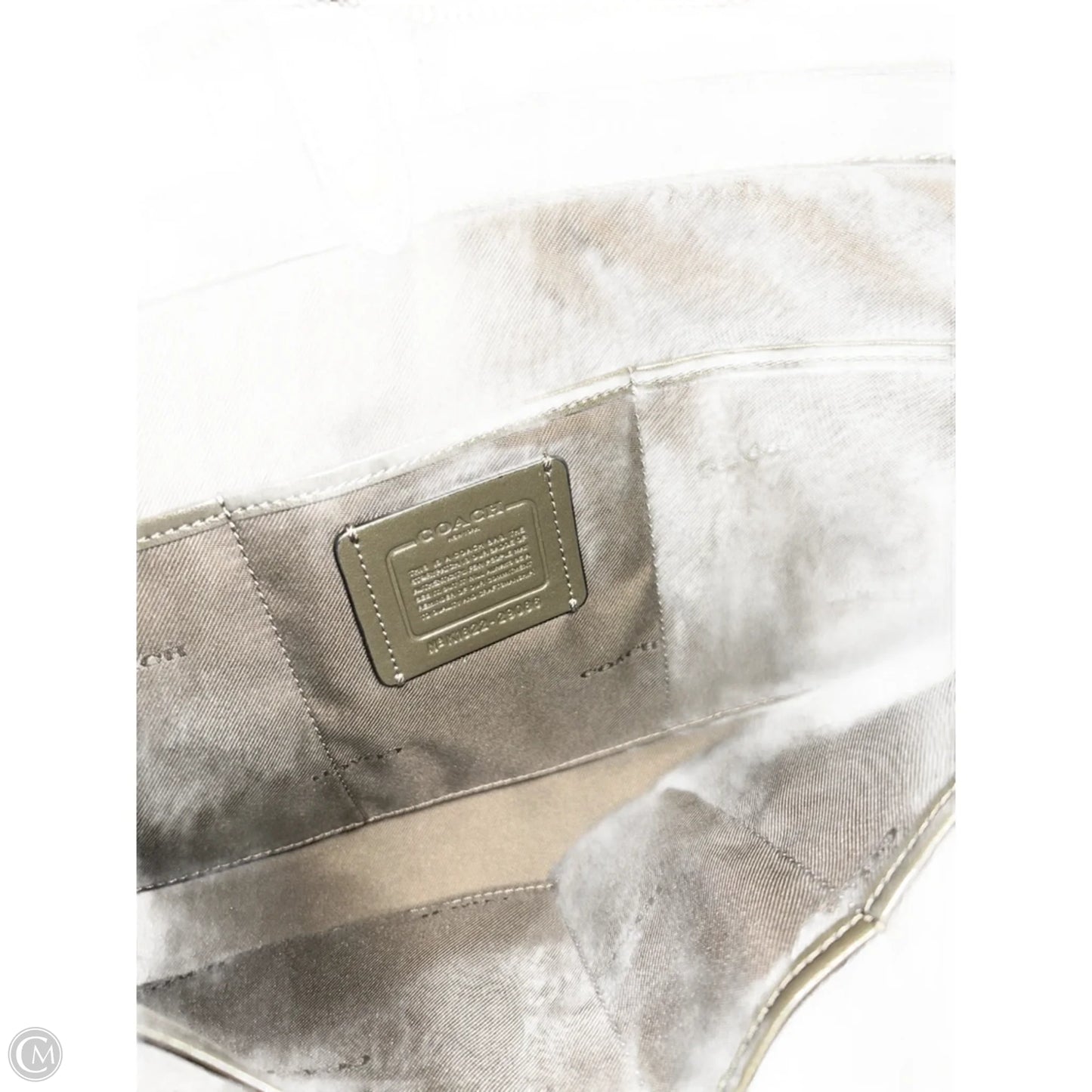 Handbag Designer By Coach, Size: Large