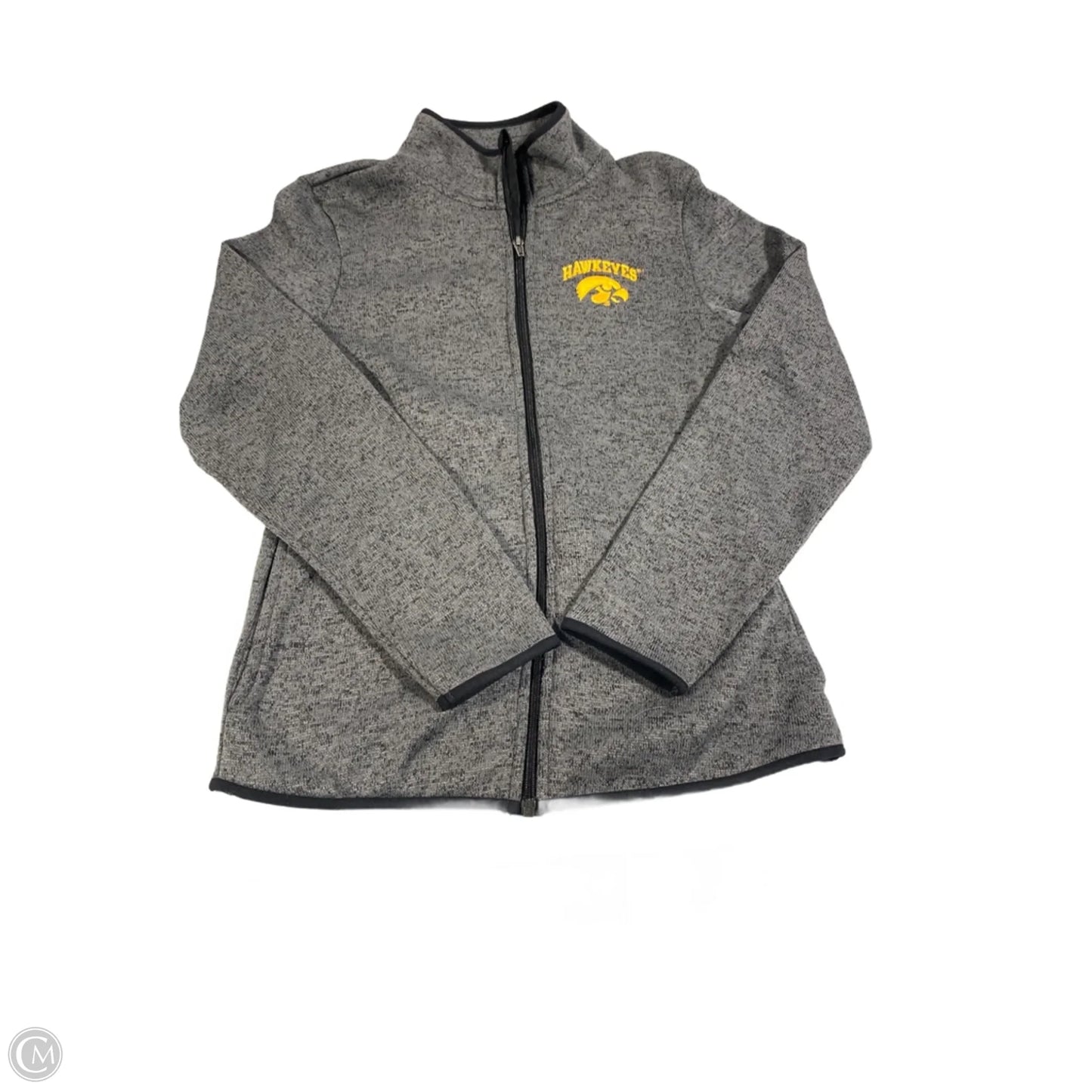 Jacket Fleece By Cmc In Grey, Size: M