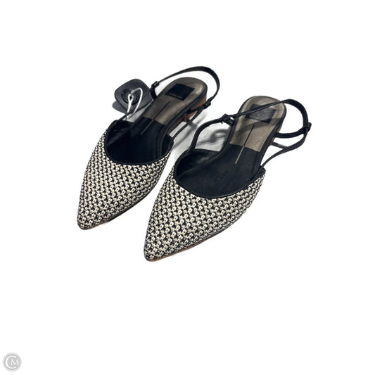 Shoes Flats By Dolce Vita In Black & Cream, Size: 6.5