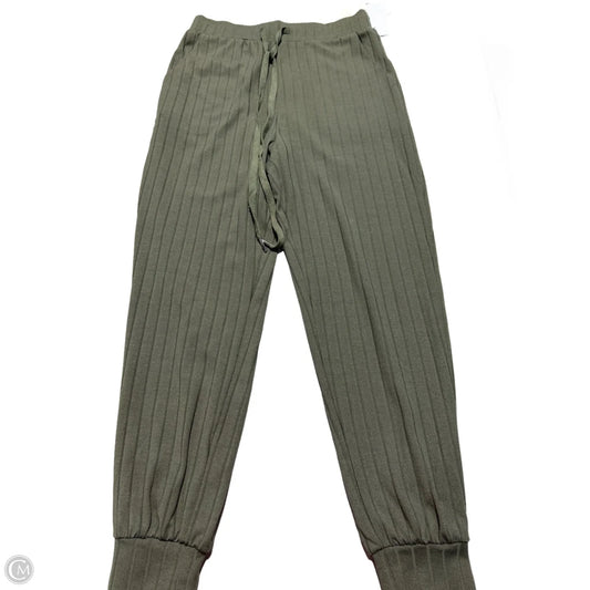 Pants Joggers By Doe & Rae In Green, Size: S