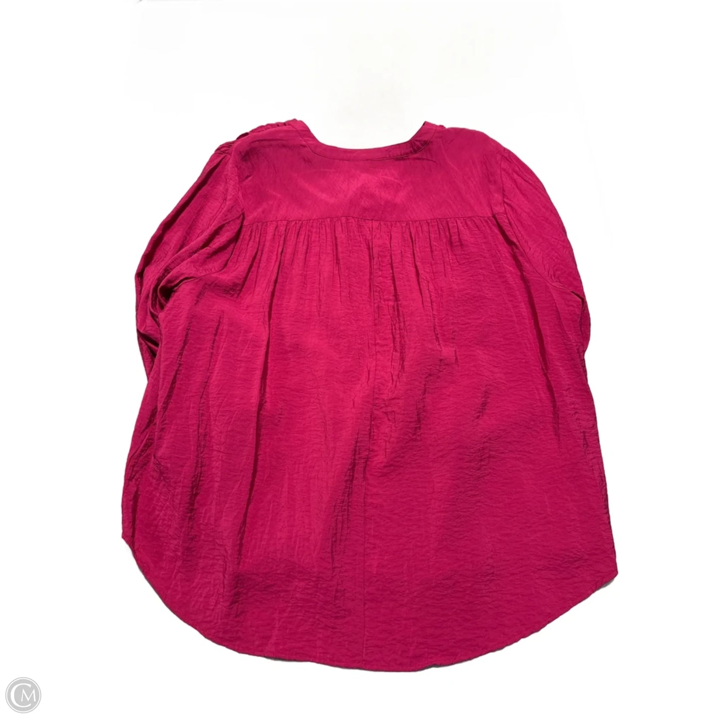 Blouse 3/4 Sleeve By Lane Bryant In Pink, Size: 2x