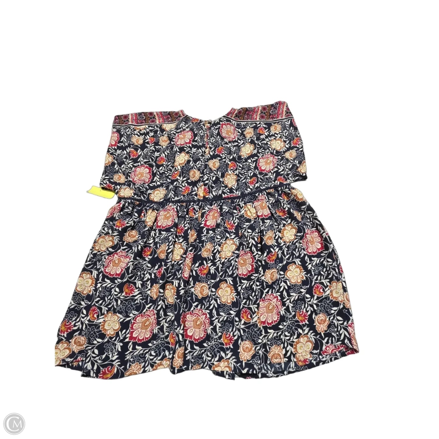 Blouse 3/4 Sleeve By Knox Rose In Floral Print, Size: S