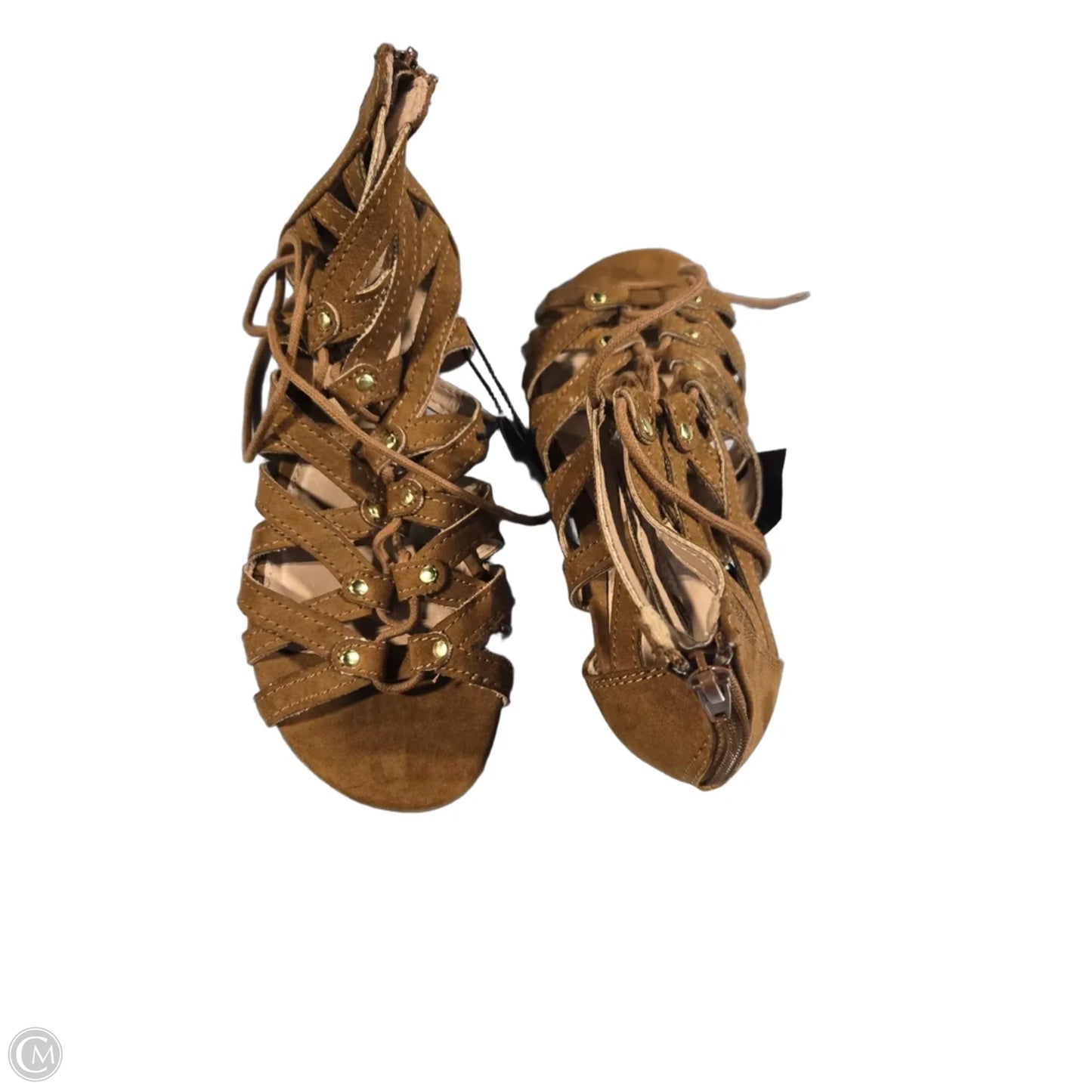 Sandals Flats By Express In Brown, Size: 6