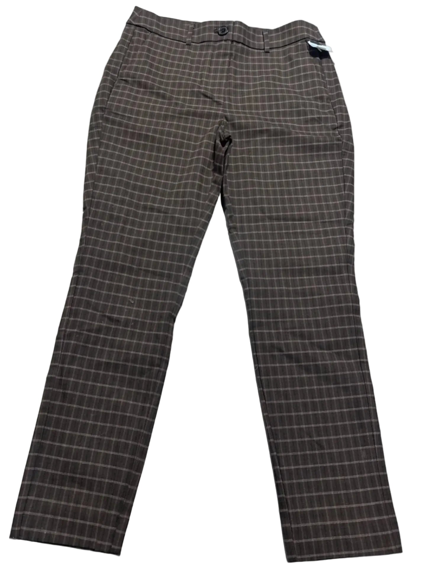 Pants Dress By Loft In Plaid Pattern, Size: 8p