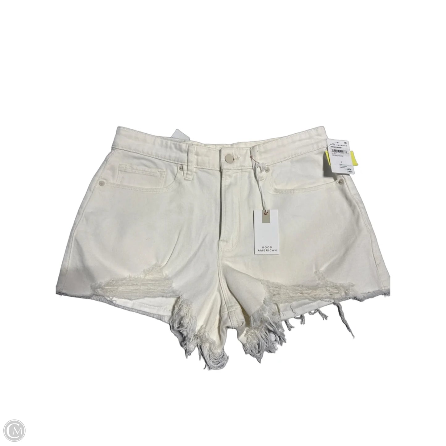 Shorts By Good American In Ivory, Size: 8