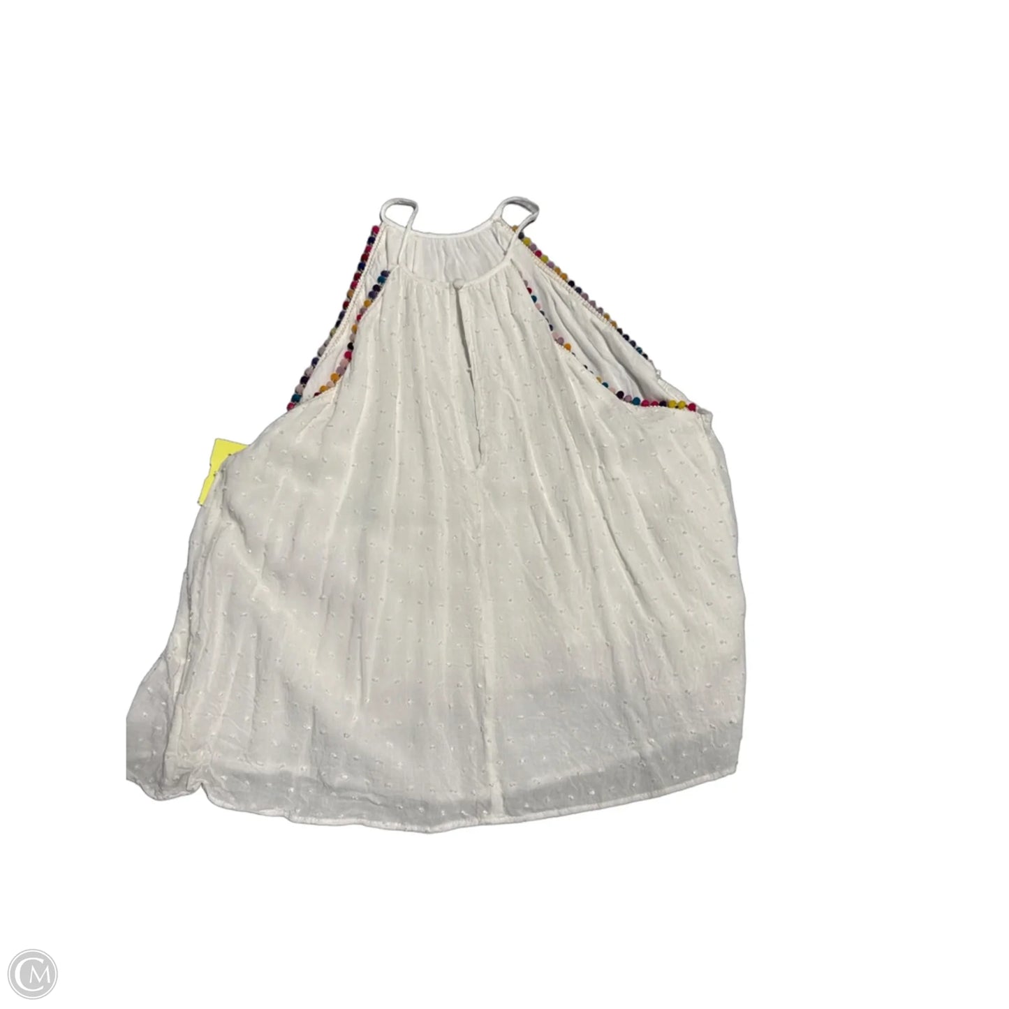 Tank Top By Cmc In White, Size: M
