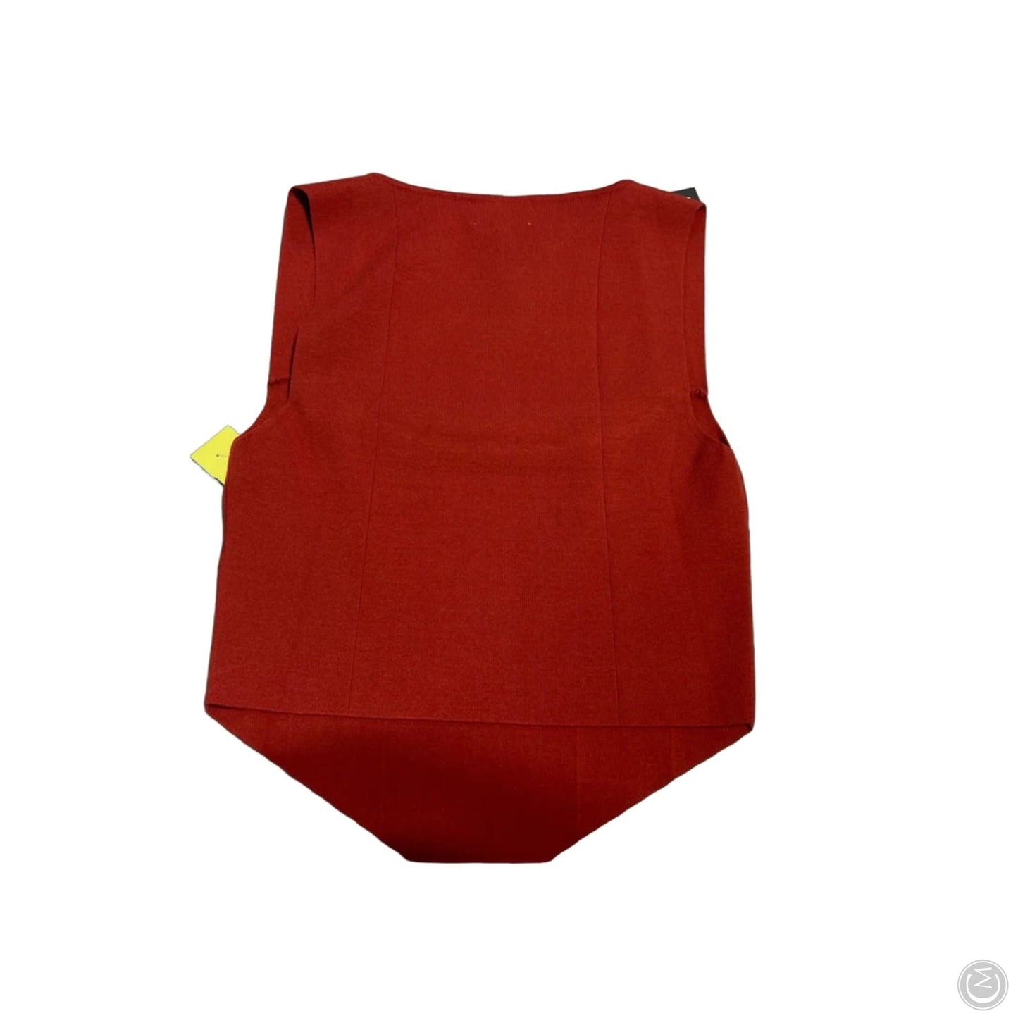 Tank Top By Who What Wear In Orange, Size: L
