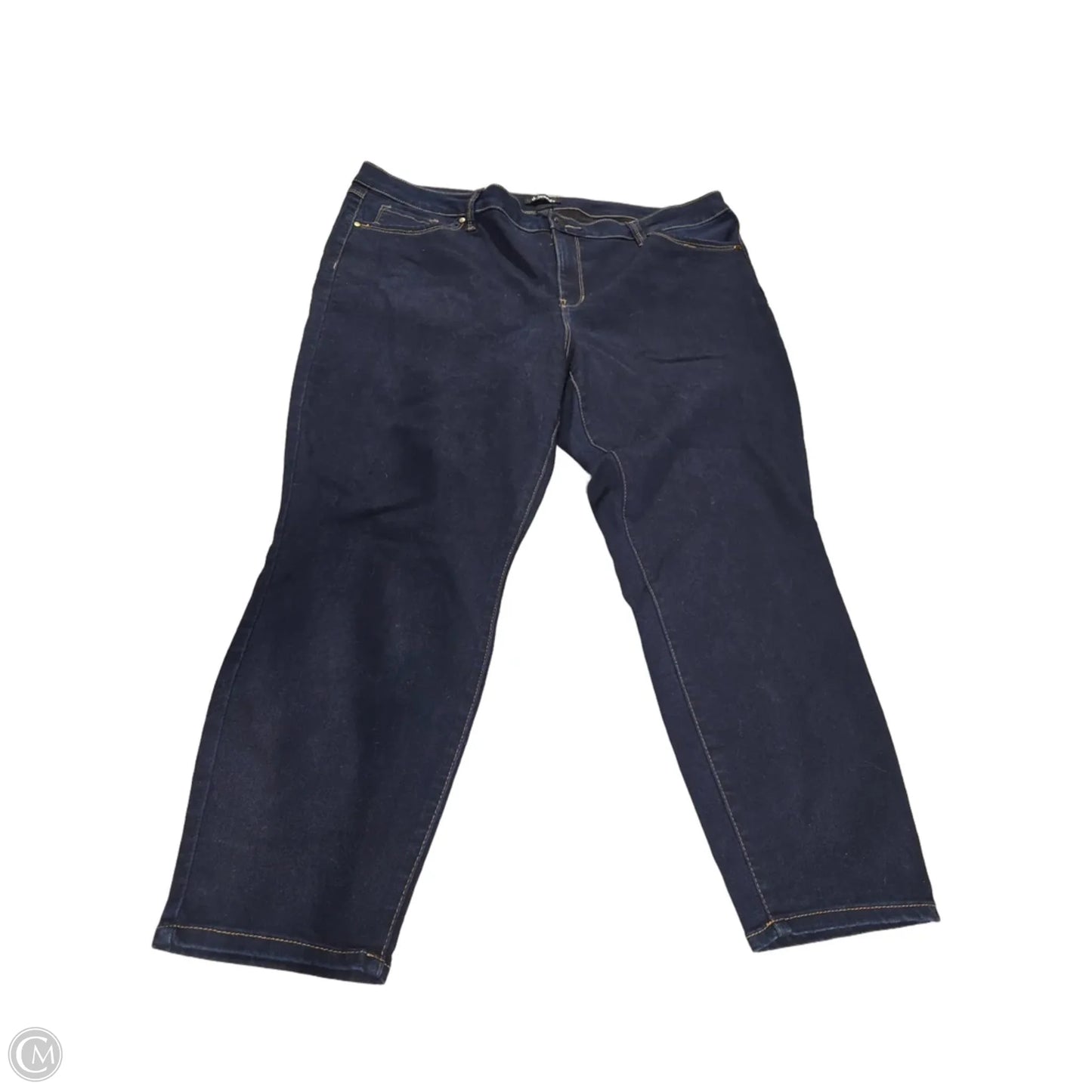 Jeans Straight By D Jeans In Navy, Size: 22