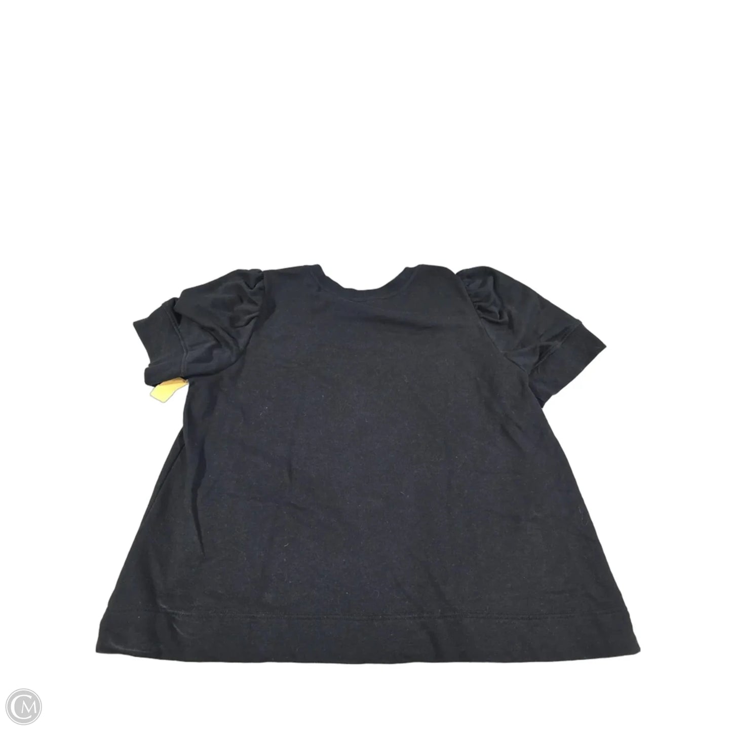 Top Short Sleeve By Jane And Delancey In Black, Size: 2x