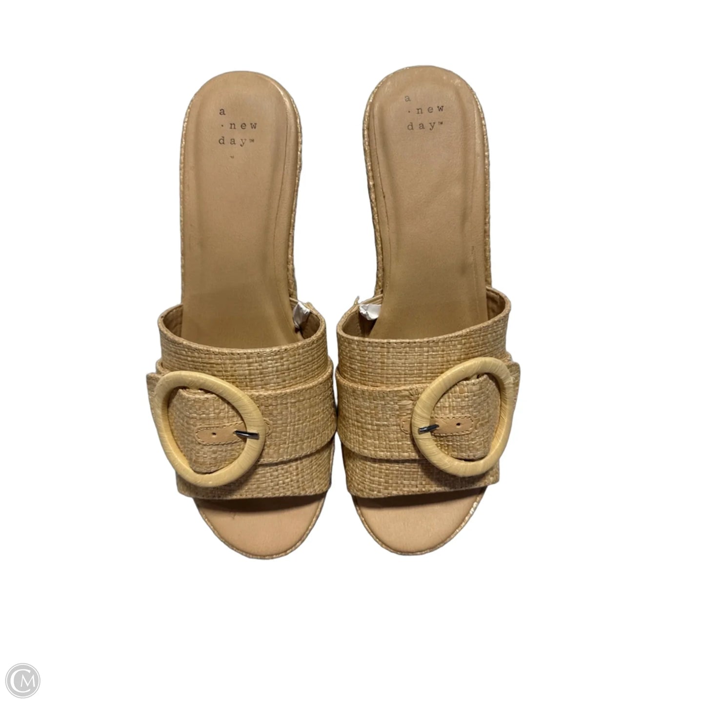 Shoes Flats By Cmc In Black & White, Size: 9.5