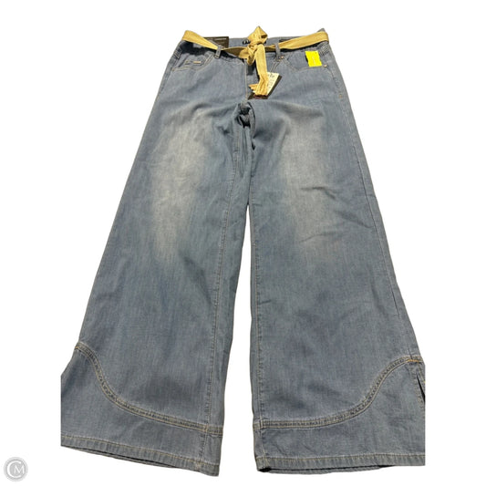 Jeans Wide Leg By French Dressing In Blue, Size: 8