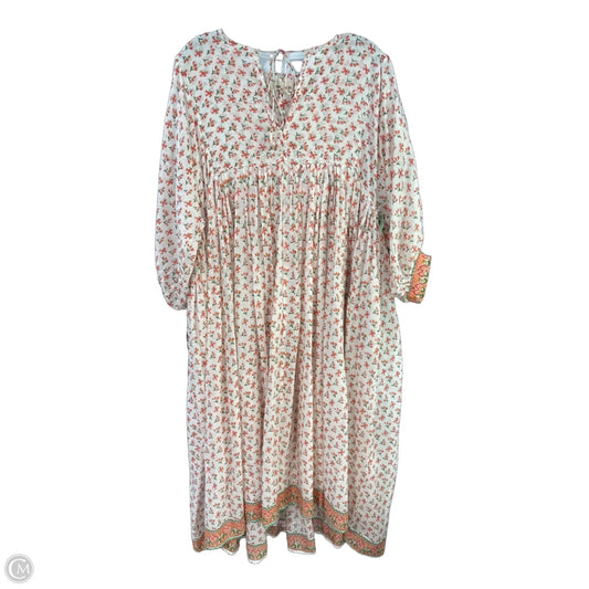 Dress Casual Maxi By Cmc In Floral Print, Size: 2x