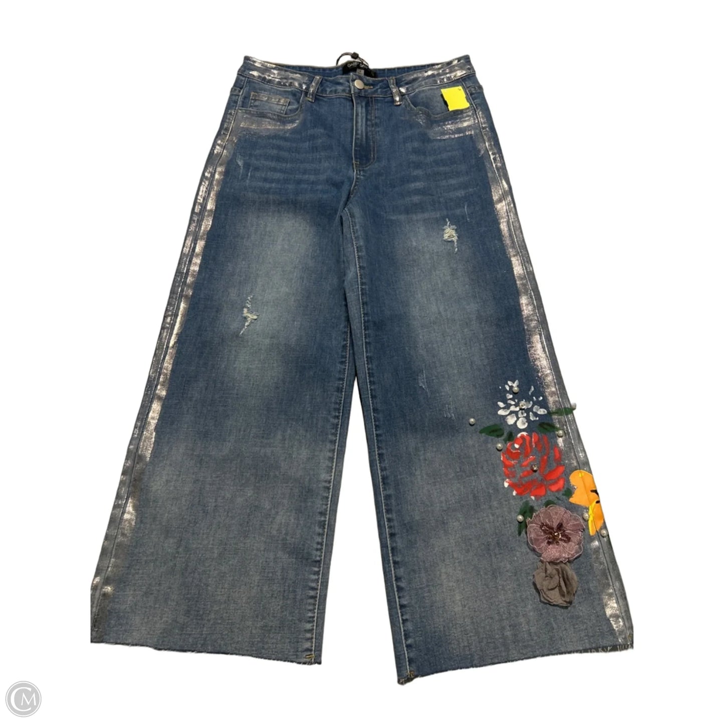 Jeans Cropped By Cmc In Blue, Size: 4