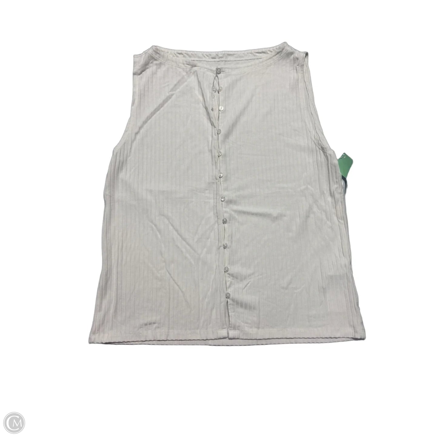 Tank Top By Abercrombie And Fitch In White, Size: L