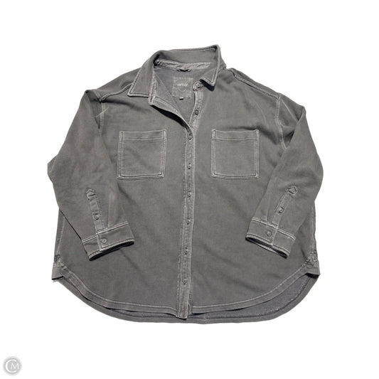Jacket Utility By Aerie In Grey, Size: L