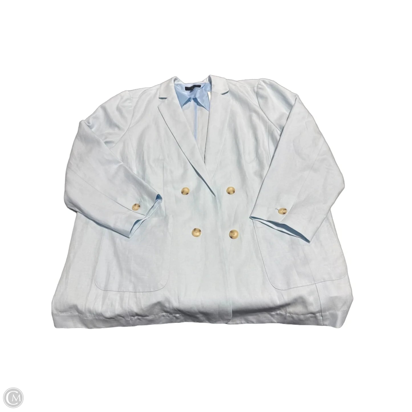 Blazer By Talbots In Blue, Size: 3x