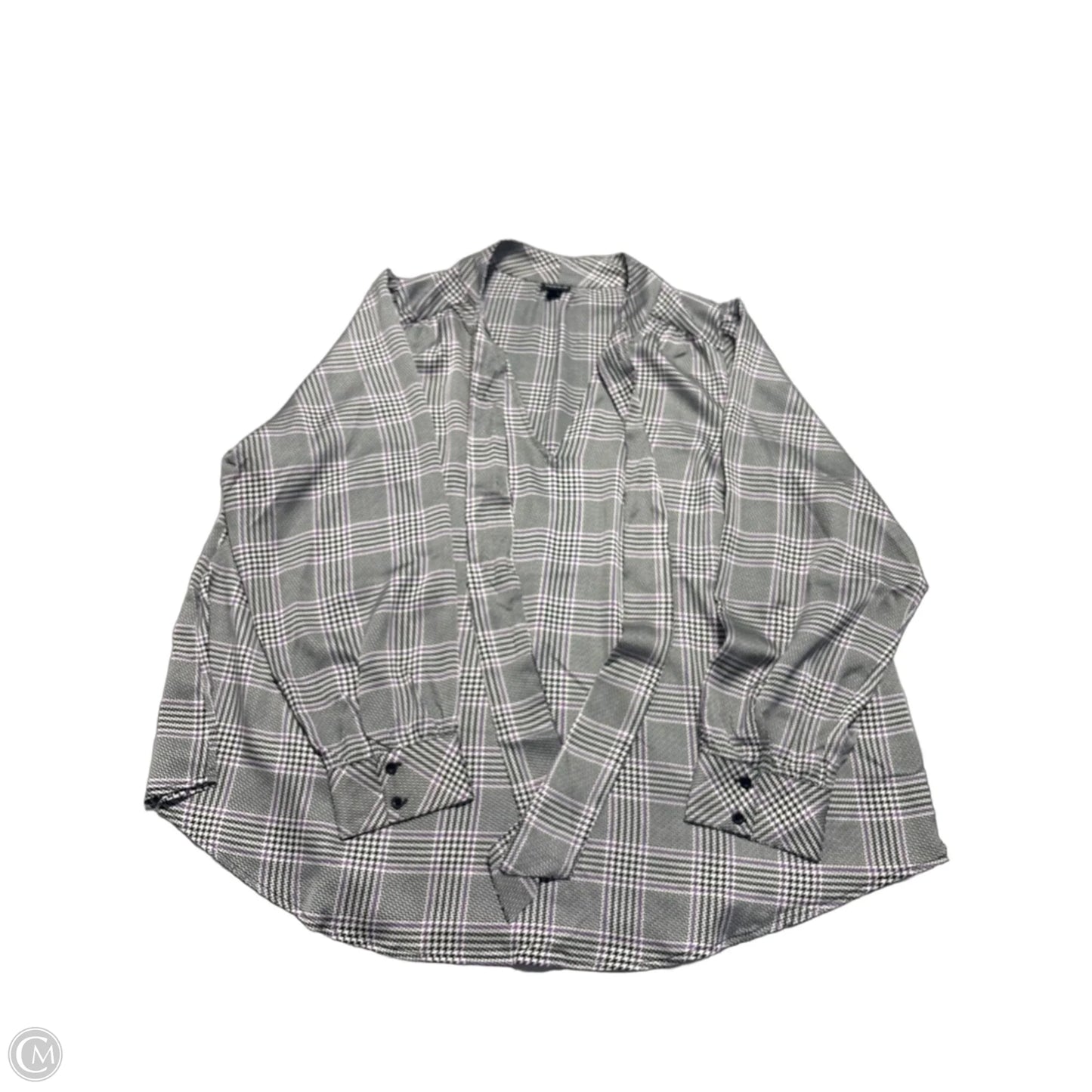 Top Long Sleeve By Torrid In Black & White, Size: 3x