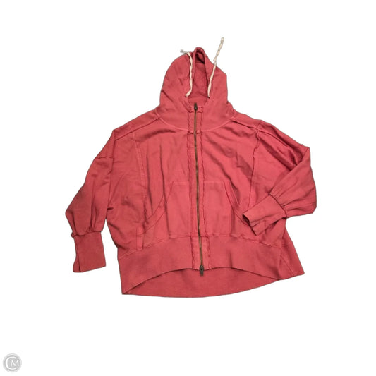 Sweatshirt Hoodie By We The Free In Red, Size: S