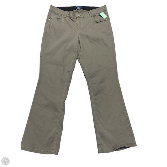 Jeans Straight By Democracy In Green, Size: 18