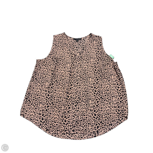 Tank Top By 41 Hawthorn In Animal Print, Size: 2x