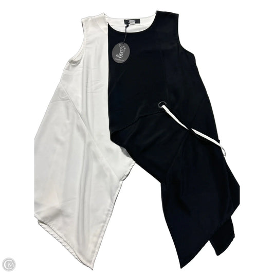 Tank Top By Cmc In Black & White, Size: S