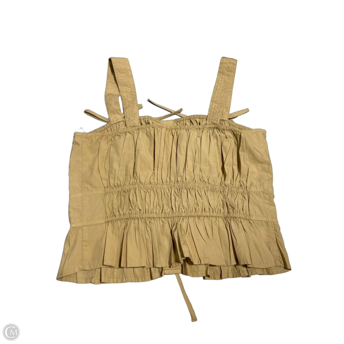 Tank Top By Loft In Tan, Size: L