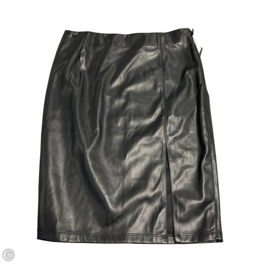 Skirt Midi By Liverpool In Black, Size: 12