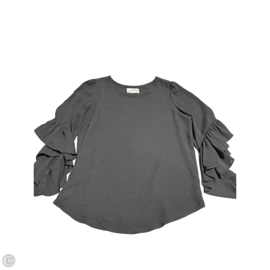 Top 3/4 Sleeve By Joseph Ribkoff In Black, Size: Xl