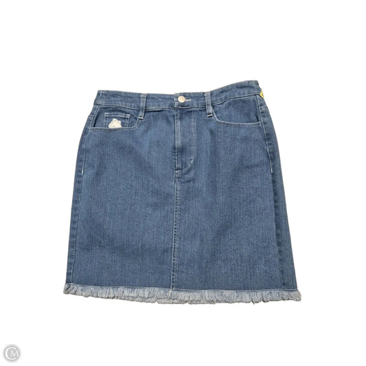 Skirt Mini & Short By Tyler Boe In Blue, Size: 4