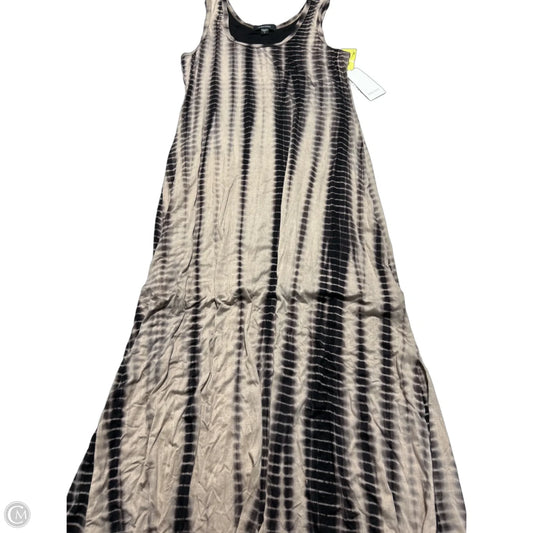 Dress Casual Maxi By Karen Kane In Black & Brown, Size: L