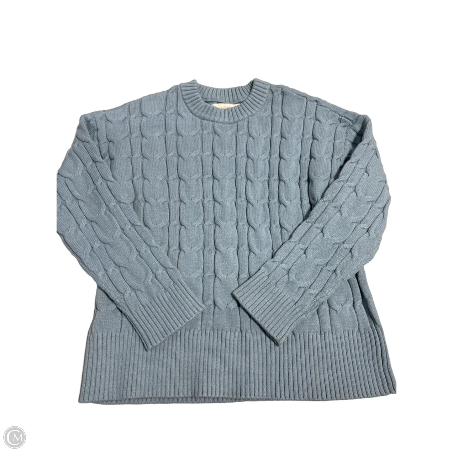 Sweater By Loft In Aqua, Size: M
