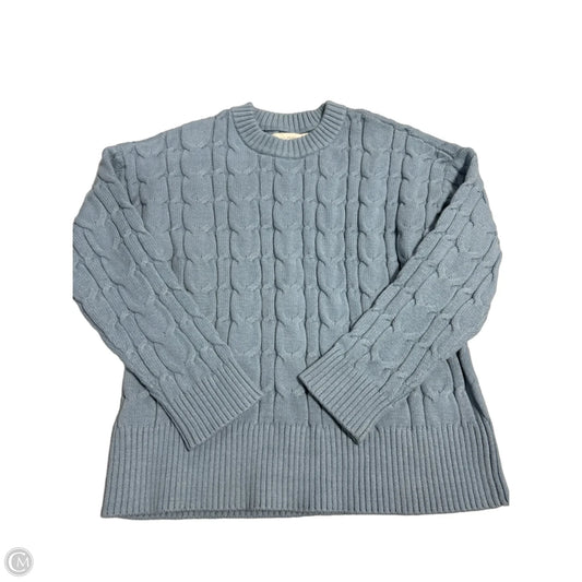 Sweater By Loft In Aqua, Size: M