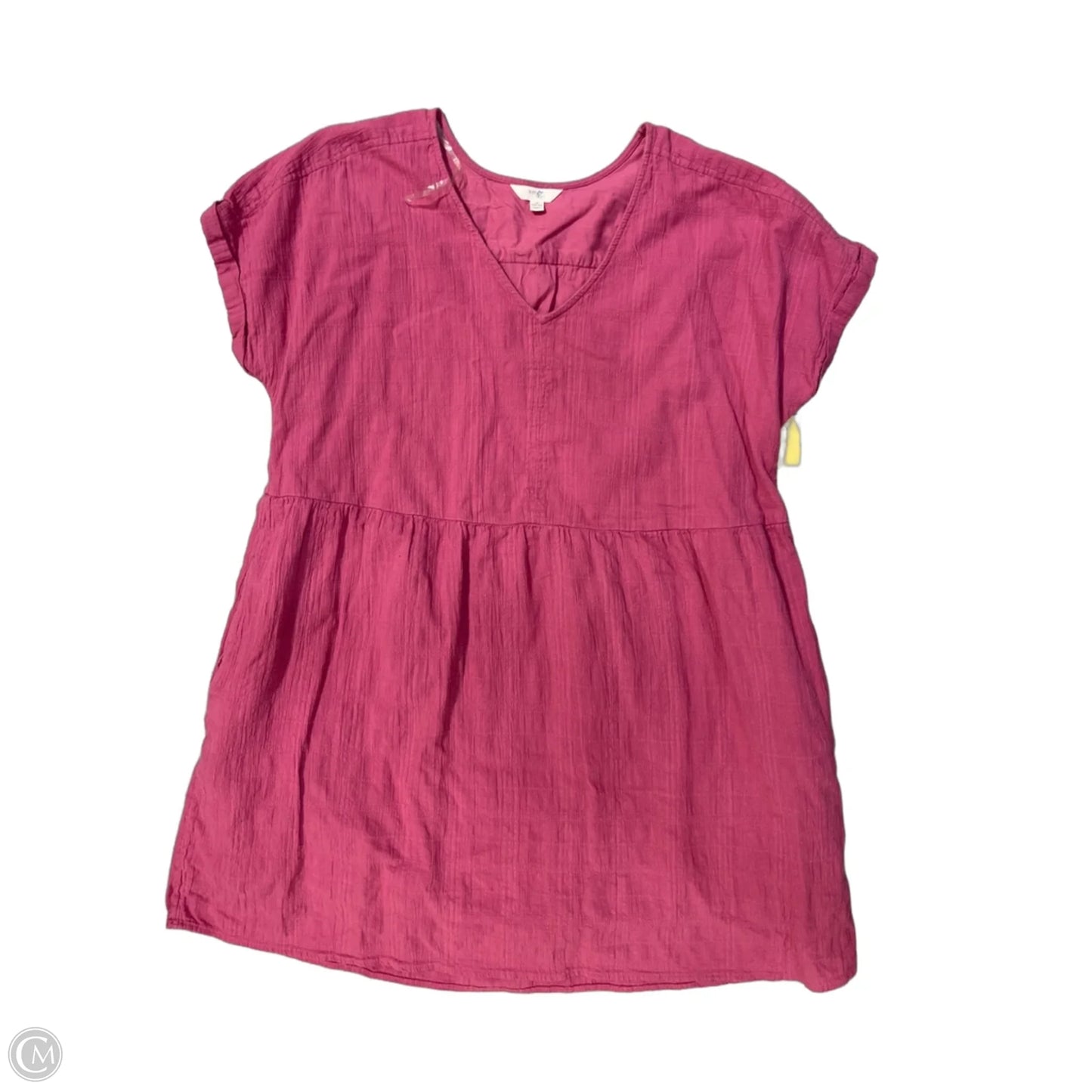 Dress Casual Short By Terra & Sky In Purple, Size: 1x