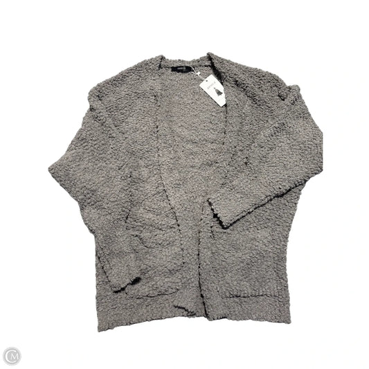 Sweater Cardigan By Zesica In Grey, Size: M