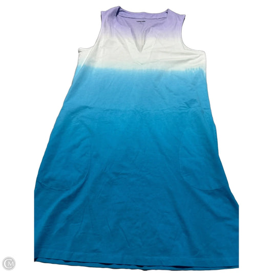 Dress Casual Midi By Lands End In Multi-colored, Size: M