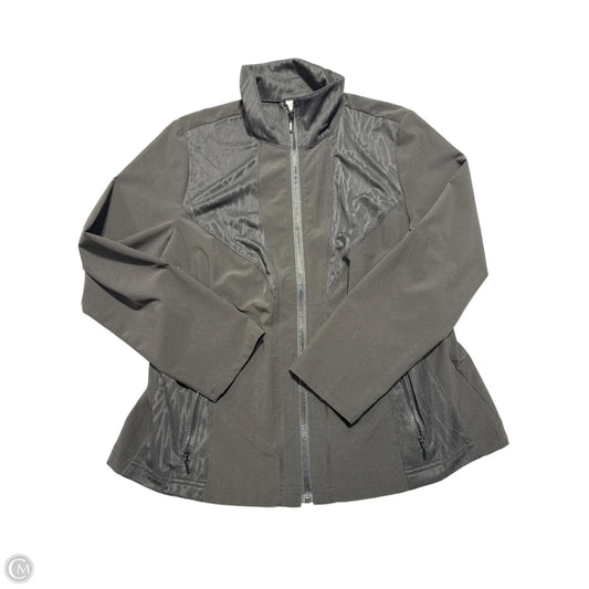 Athletic Jacket By Zenergy By Chicos In Black, Size: L